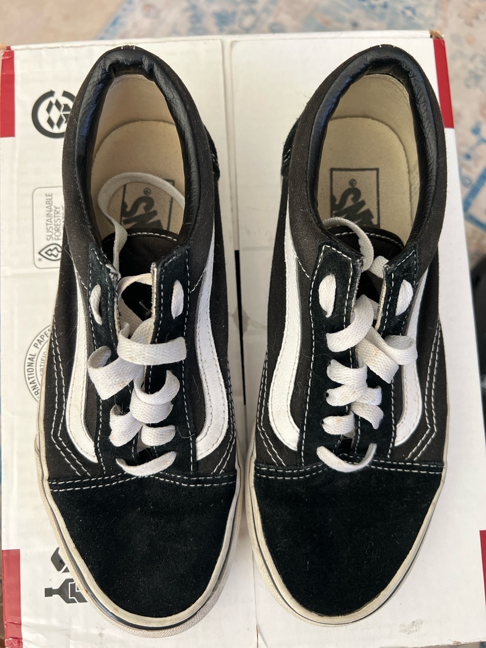 Vans old skool size 7.5